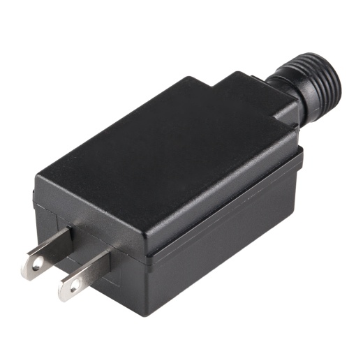 2 Prong Male Plug Transformer for Decorative Lighting Solutions