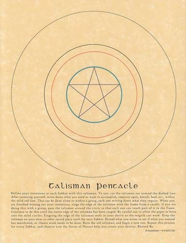 Talisman Pentacle Poster