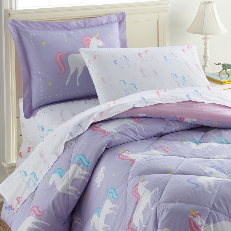 Unicorn 5 Pc Cotton Bed In A Bag - Twin