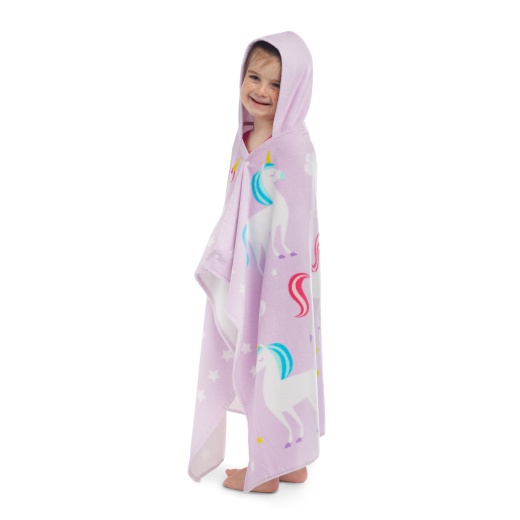 Unicorns Beach Poncho - Soft, Absorbent, and Magical for Kids