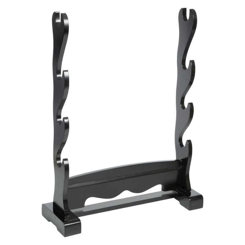 Black Lacquered Sword Stand