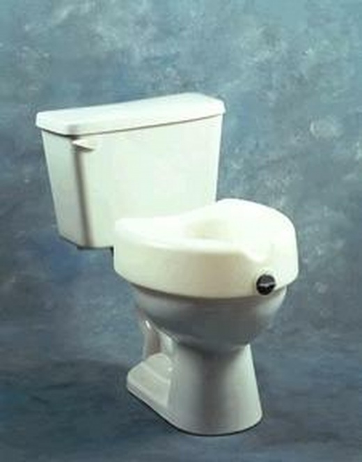 Lumex 6486A-1 Locking Raised Toilet Seat