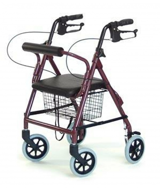 Lumex Rj4301r Walkabout Junior Four-Wheel Rollator