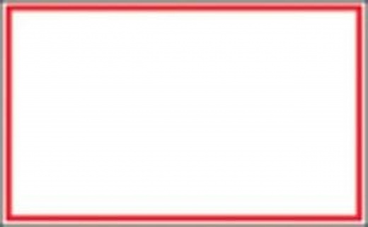 Timemed Red Border Tape Labels RB-501