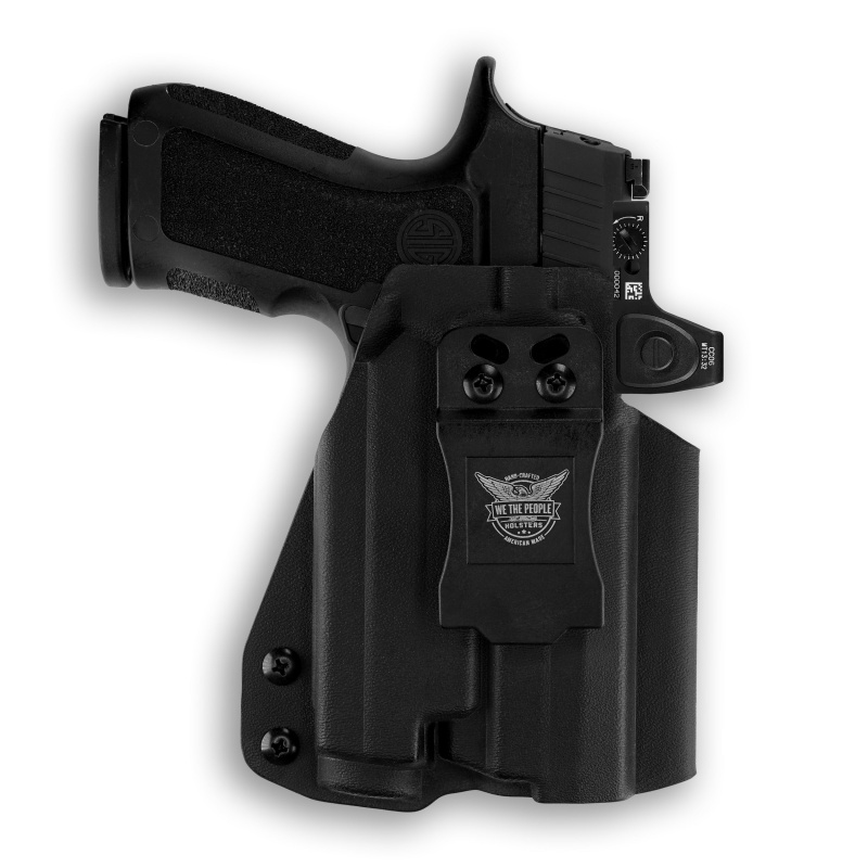 Sig Sauer P320-Xcompact With Olight Baldr S Light Red Dot Optic Cut Iwb Holster