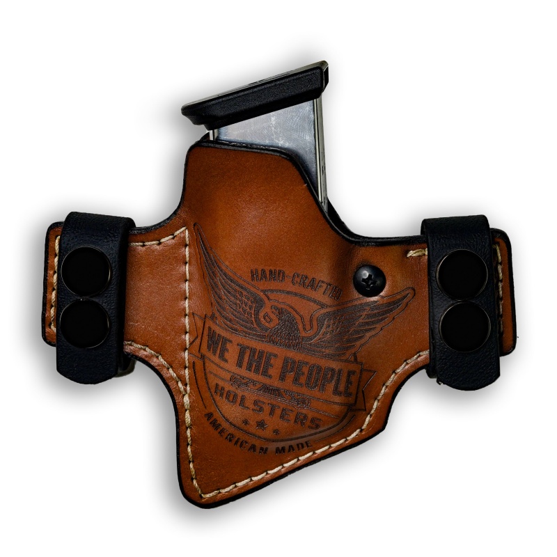 Independence Leather Double Stack Sub-Compact Magazine Carrier