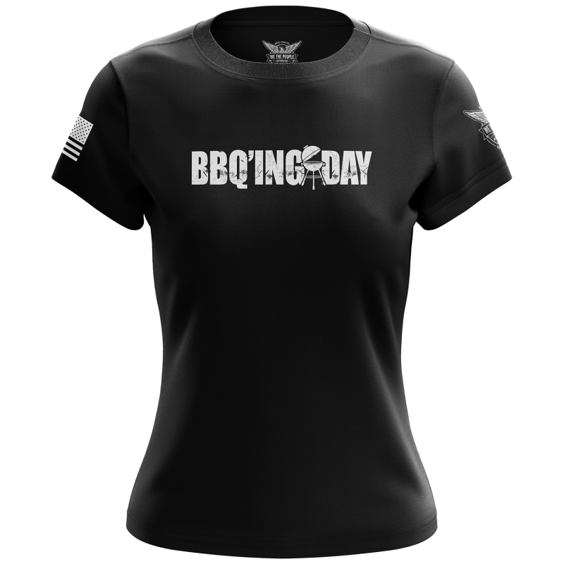 Bbq'ing Day Women's Short Sleeve Shirt