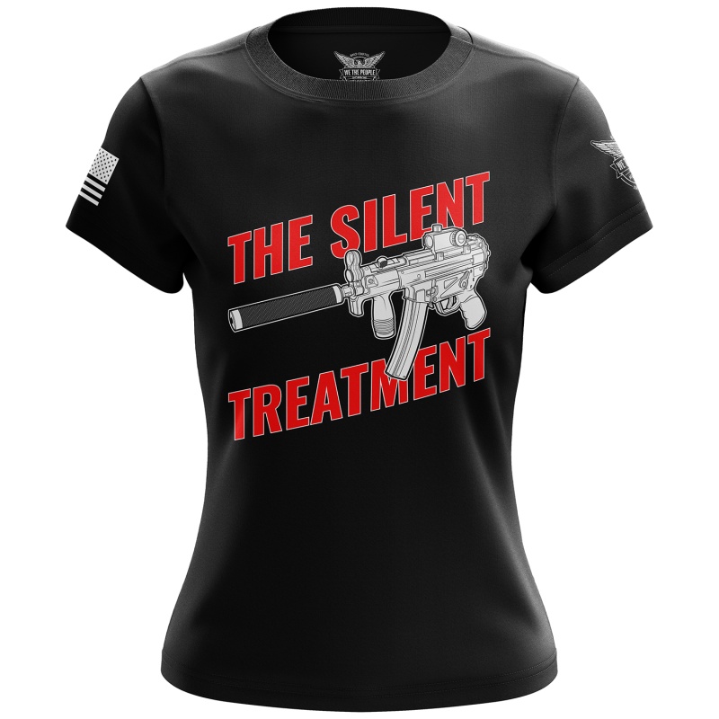 The Silent Treatment Women's Short Sleeve Shirt