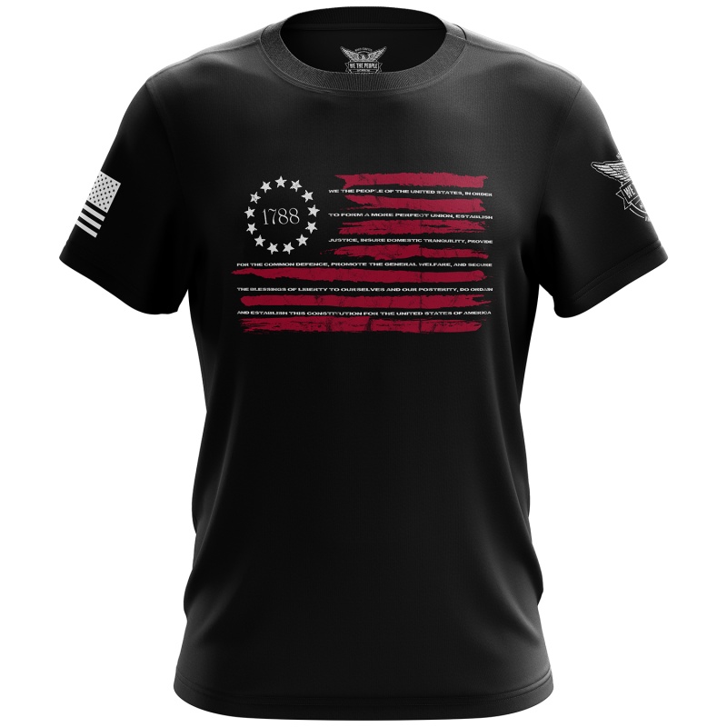 We The People Preamble Short Sleeve Shirt