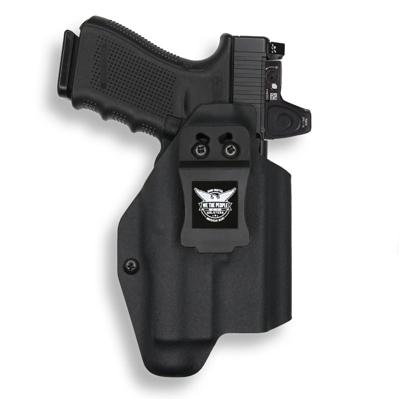 Glock 19 Mos With Streamlight Tlr-1/1S/Hl Light Red Dot Optic Cut Iwb Holster