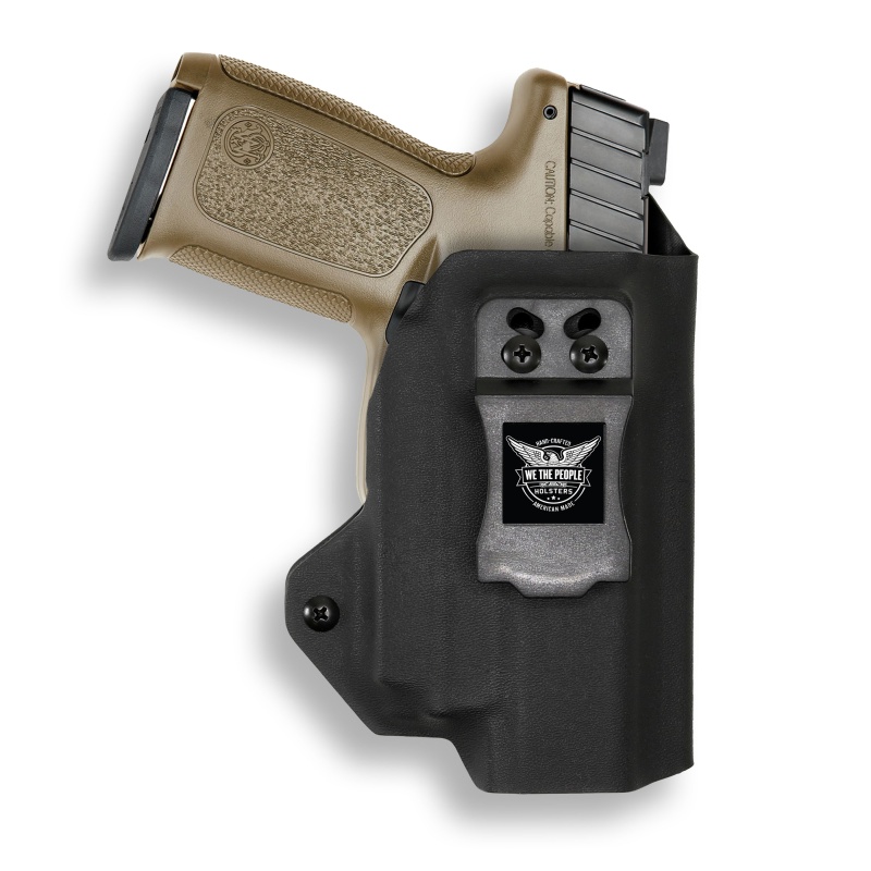 Smith & Wesson SD9 VE with Olight PL-Mini 2 Valkyrie Light IWB Holster