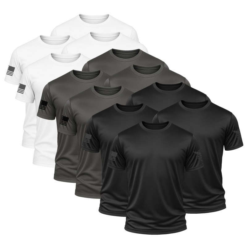 Grayscale Performance Shirt Bundle (12 Pack)