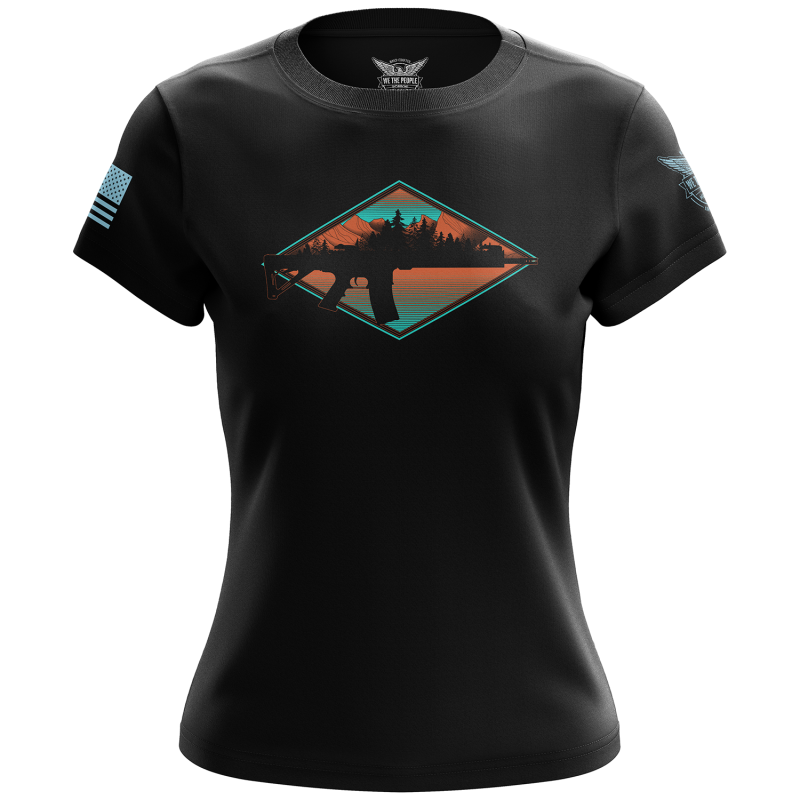 Great Outdoors Rifle Women's Short Sleeve Shirt