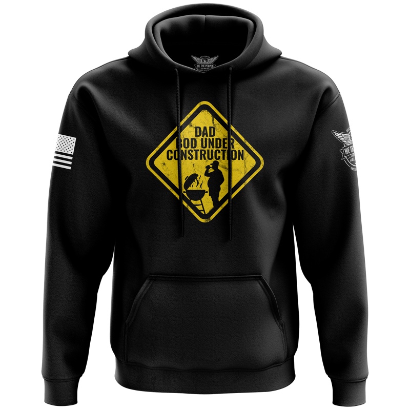 Dad Bod Under Construction Hoodie