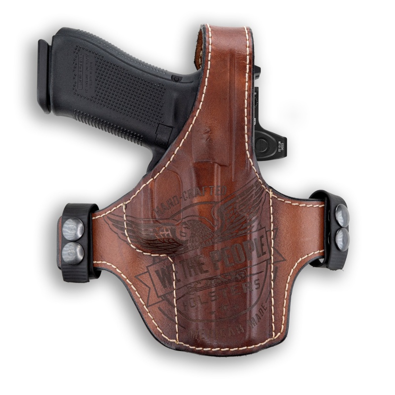 Glock 17 Independence Thumb Break Leather OWB Holster