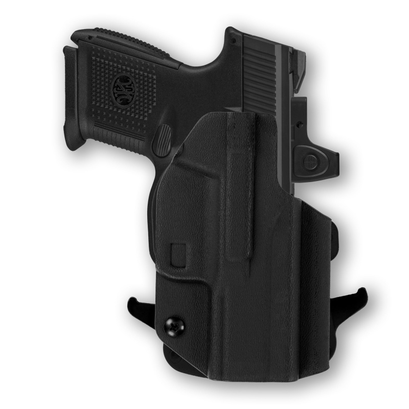 Fn Fns-9C Red Dot Optic Cut Owb Holster