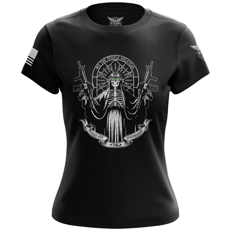 Blessed Are The Peacemakers Women's Short Sleeve Shirt