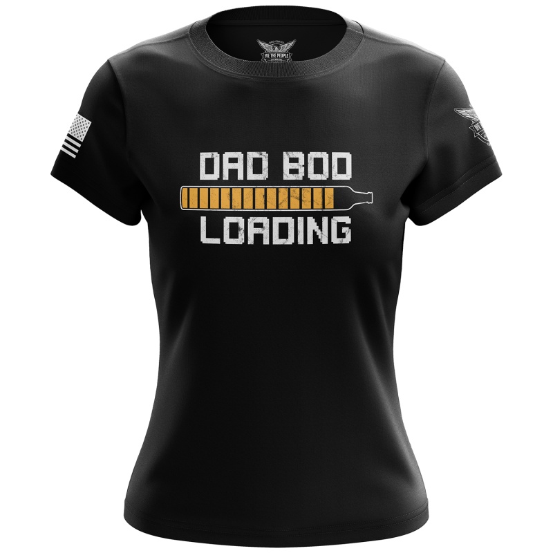 Dad Bod Loading Women's Short Sleeve Shirt
