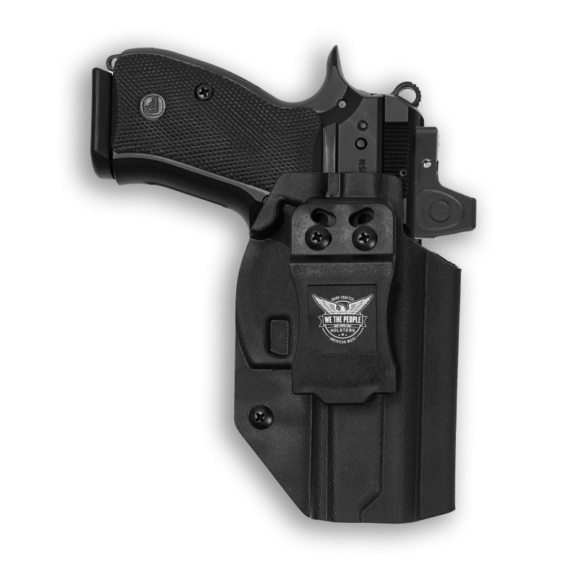 Cz 75 P-01 Red Dot Optic Cut Iwb Holster