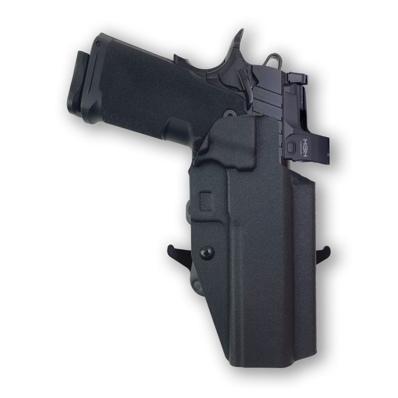 Springfield 1911 Ds Prodigy Aos 5" Red Dot Optic Cut Owb Holster