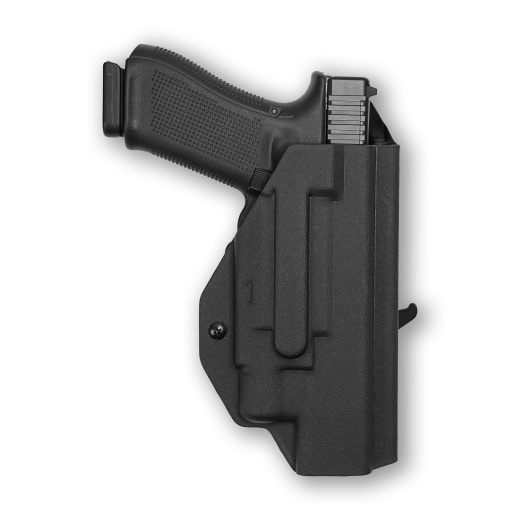 Glock 35 With Streamlight Tlr-3 Light Owb Holster