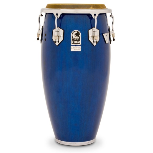 Toca Custom Deluxe 11 In. Quinto Drum, Blue