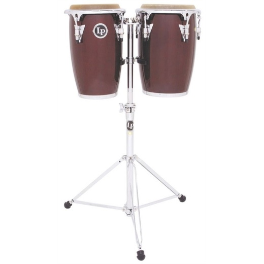 LP Junior Wood Congas, Dark Wood (LP-JRX-DW)