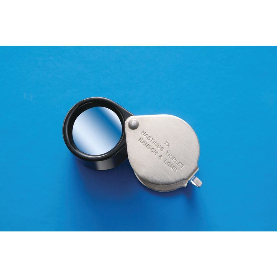 Bausch & Lomb 81-61-31 Loupe Magnifier, Coddington, Single Thick Lens,  Provides Sharp Images, 40D, 10X