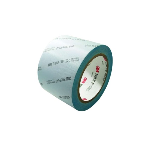 3M 7010302255 Glass Cloth Tape 398Frp - White, 3"X36yd, 7 Mil