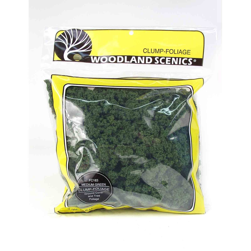 Woodland Scenics Clump-Foliage™ Large Bag - 173 In³ (2.83 Dm³) Fall Mix