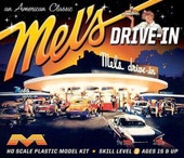 Moebius Models® "Mel's Drive-In" Plastic Model Kit, Ho Scale