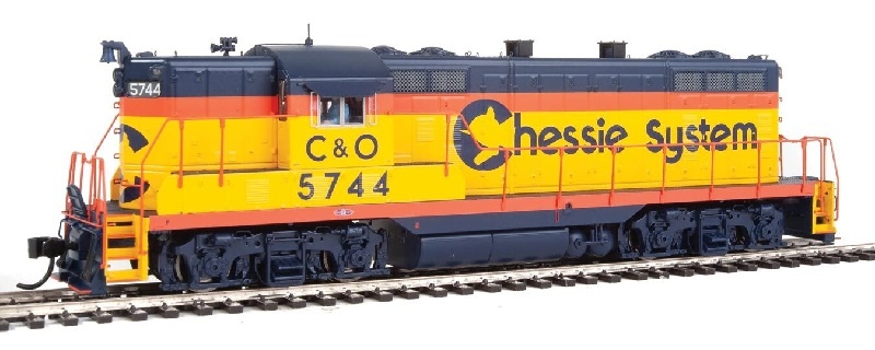 Walthersproto® Emd Gp7 Loksound Select Sound And Dcc - Chessie System C&O #5744, Ho Scale