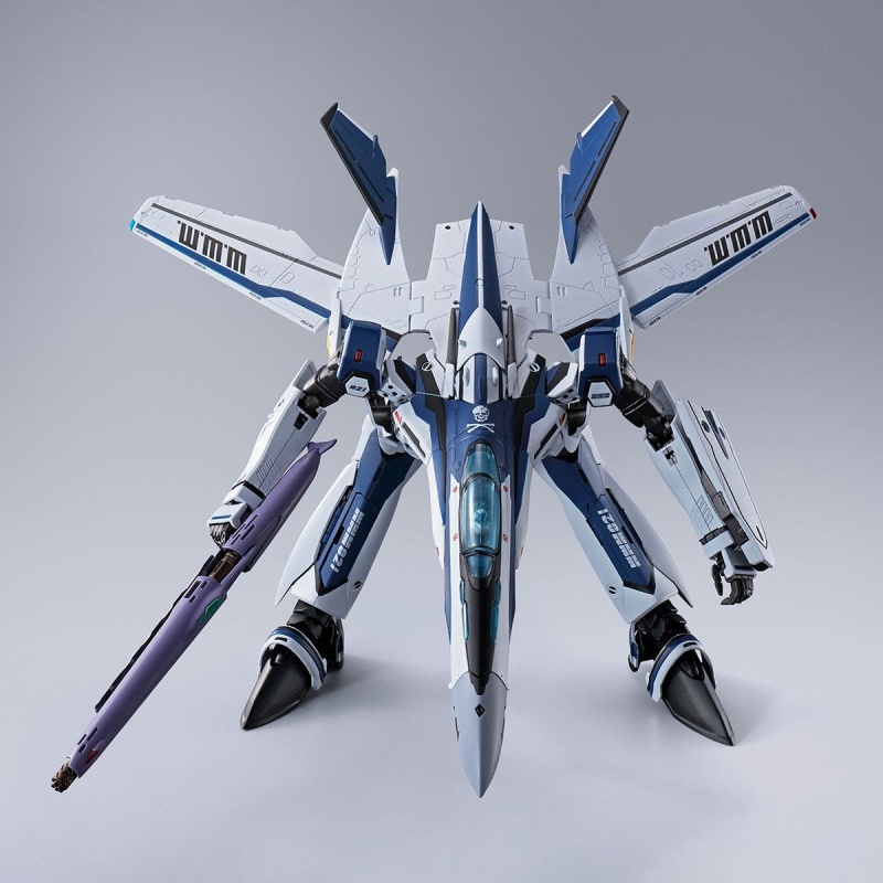 Bandai Spirits Dx Chogokin Vf-25 Messiah Valkyrie Worldwide Anniversary "Macross Frontier" Fighter Collectible Figure