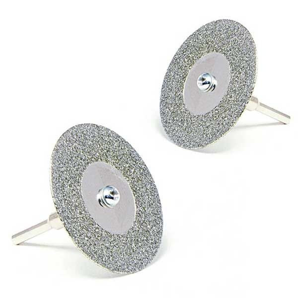 Diamond CutOff Wheel With Mandrel, Set Of 2