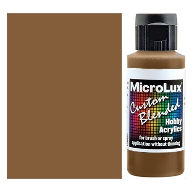 Microlux Acrylic Airbrush Paints, 2 Oz Bottles, 10 Colors