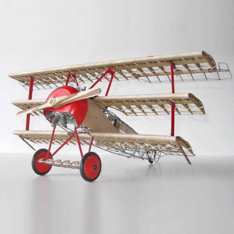 Model Airways Dr.1 Fokker Tri-Plane 1:16 Scale - The Red Baron's Favorite Airplane