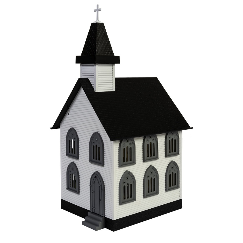 Lionel Church Structure Kit, Ho Scale