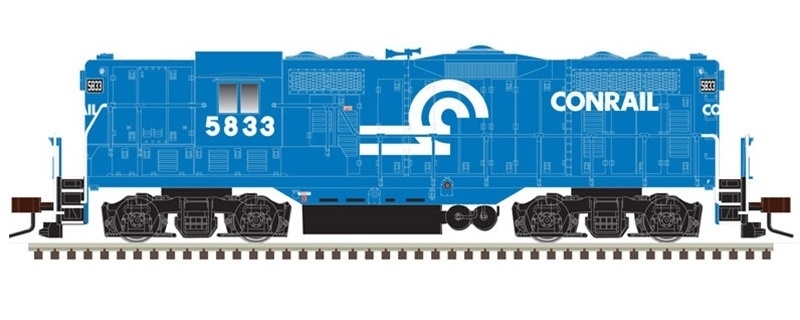 Atlas Classic® Gp7 Locomotive - Conrail #5833, Ho Scale