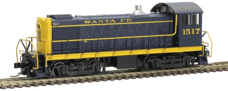 Atlas Master Gold Alco S-4 Diesel Electric Switcher - Santa Fe #1522, N Scale