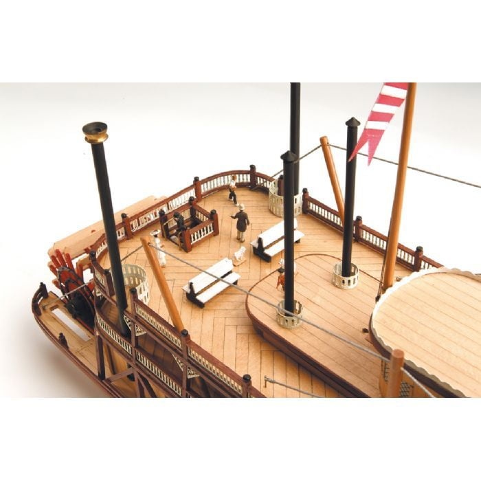 ArteseníA Latina® King Of The Mississippi Ship Kit, 1/80 Scale