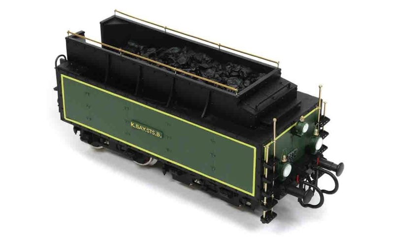 Occre® S3/6 Br 18 Steam Locomotive Wooden Model Kit, 1/32 Scale