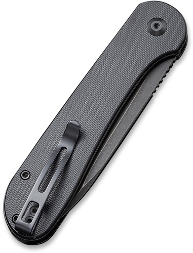 Civivi Knife Elementum 3.47\" Black G-10\/Black Stonewash