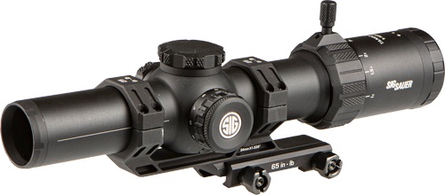 Sig Scope Tango Msr 1-6X24 Ffp 30Mm Ill Msr Bdc6 Msr Mnt Blk