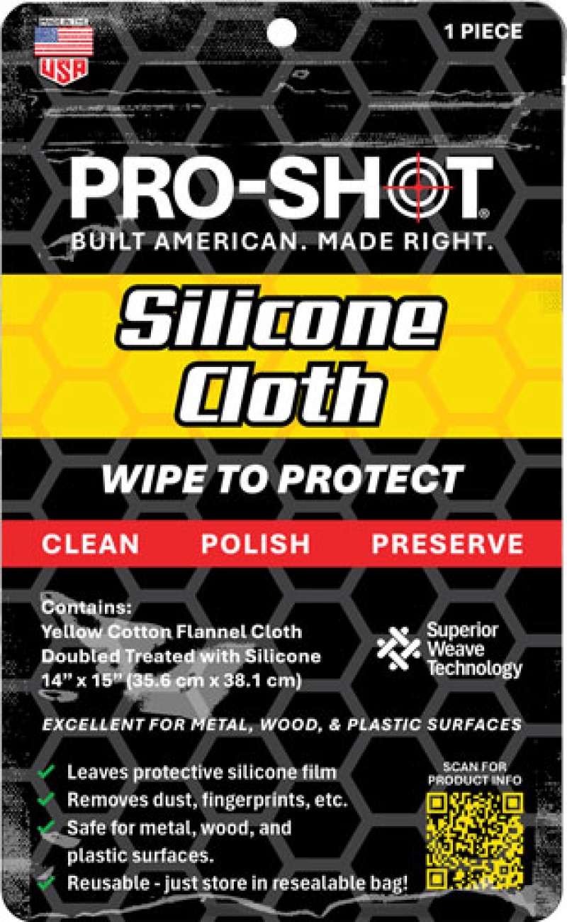 Pro Shot Silicone Cloth 14\"X15\"