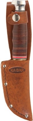 Ka-Bar Game Hook 3.25" W/Leather Sheath