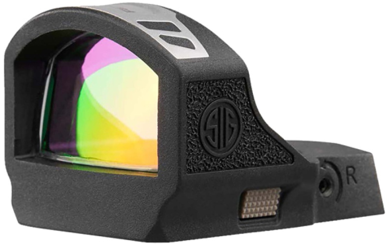 Sig Open Reflex Sight Romeo Rs Red Circle Dot Black