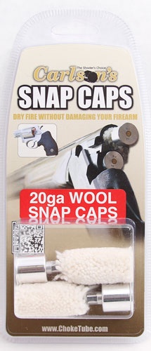 Carlsons Snap Cap 20Ga Aluminum\/Wool 2Pk