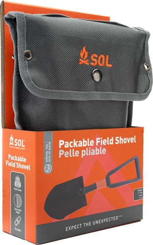 Arb Sol Packable Field Shovel W/Saw And Pick Features 2Lb