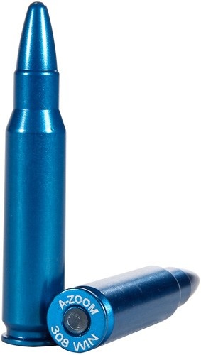 A-Zoom Metal Snap Cap Blue .308 Winchester 10-Pack