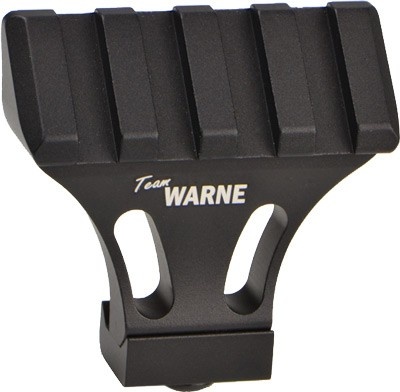Warne Picatinny Side Mount Adapter 45 Degree Black